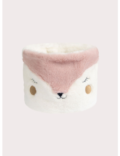 Snood motif biche pour fille