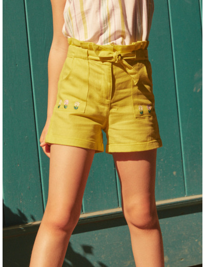 Short Jaune