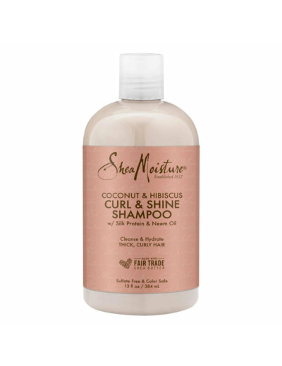 Shea Moisture - Coconut & Hibiscus Curl & Shine Shampoo