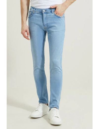 Jean slim urbanflex 4 longueurs - Bleu