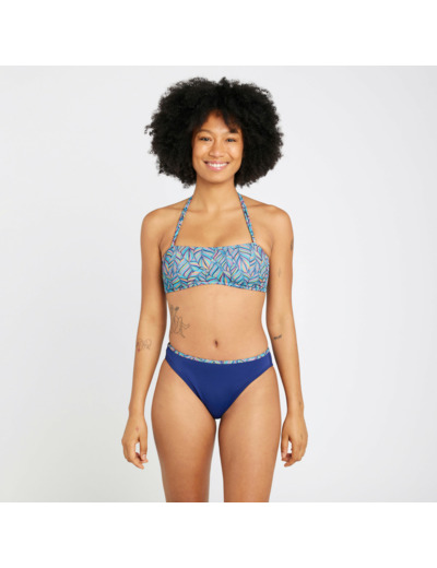 Bas de maillot de bain culotte femme - nina foly bleu