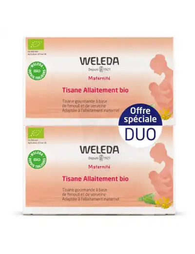 Weleda Tisane Allaitement Fenouil Verveine 2b/20 Sachets/2g