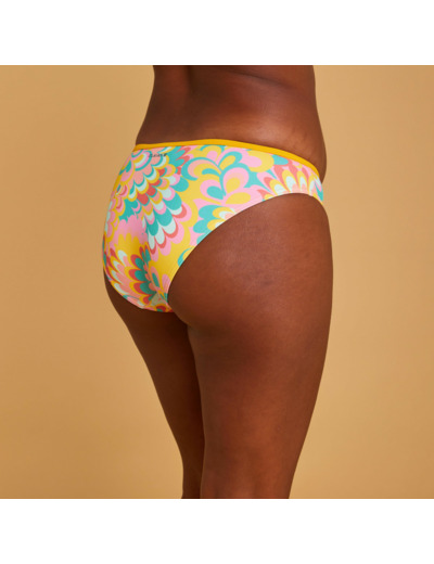 Bas de maillot de bain culotte nina flowy jaune