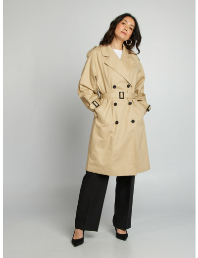 Trench mi-long - Beige