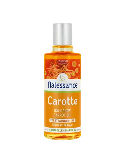 Natessance Huile Carotte Teint Hâlé 100ml