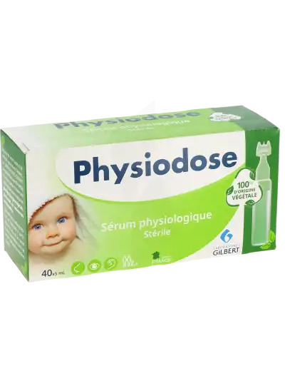 Physiodose Solution Sérum Physiologique 40unidoses/5ml