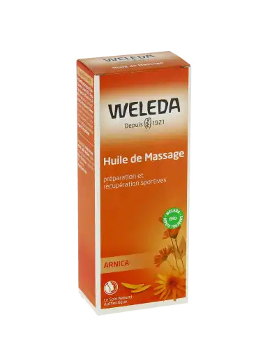 Weleda Soins Corps Huile De Massage Arnica Fl Pompe/100ml