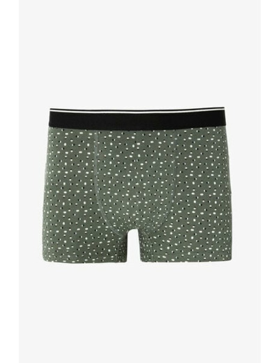 Boxer en coton - Vert kaki