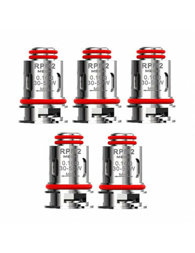 Pack de 5 résistances RPM2 Mesh 0.16ohm Smok