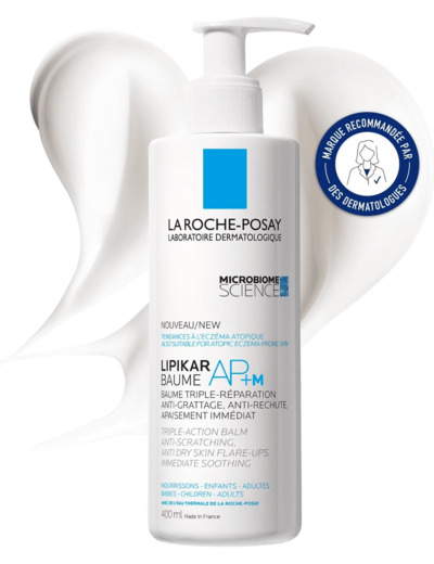 La Roche-Posay - Lipikar Baume AP+M Relipidant - 400 ml