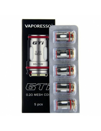 Pack de 5 résistances Mesh GTI Itank Vaporesso