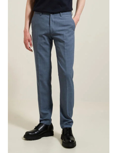 Pantalon de costume slim - Bleu