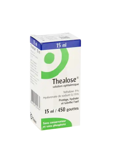 Thealose Solution Oculaire Oeil Sec Modéré à Sévère Fl Cpte-gttes/15ml