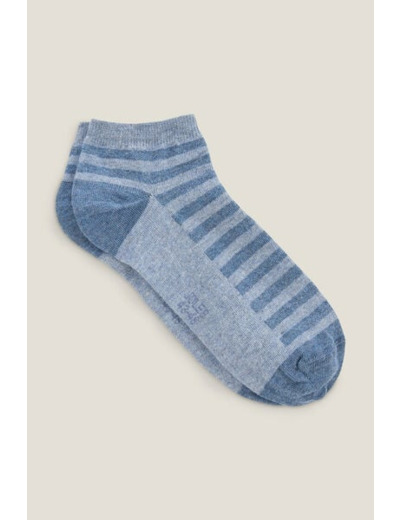 Chaussettes basses - Bleu moyen