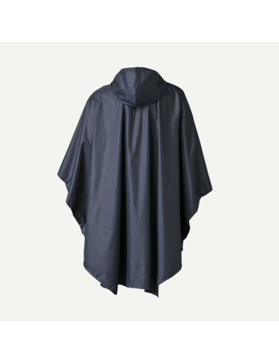 Poncho pluie de randonnée - forclaz mt 100 bleu 30l