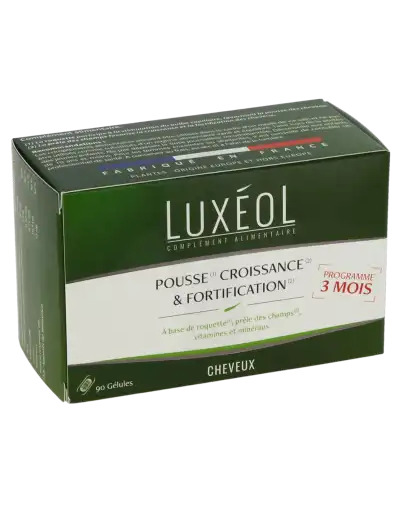 Luxéol Pousse Croissance & Fortification Gélules B/90