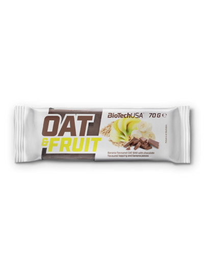 Oat&Fruit barre aux flocons d’avoine - 70 g