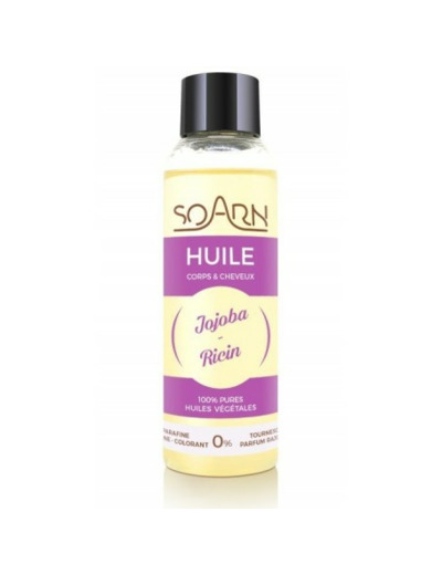 SOARN HUILE JOJOBA RICIN 100ML