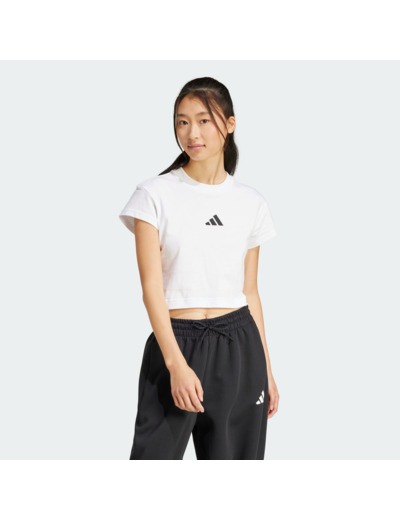 T-SHIRT ADIDAS FEMME BLANC