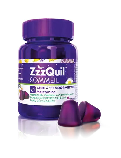 Zzzquil Sommeil Fruit Des Bois Gommes Pot/30