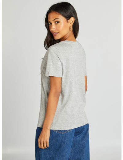 T-shirt basique - Gris