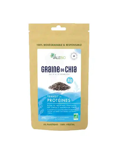 Valebio Graine De Chia Bio 200g