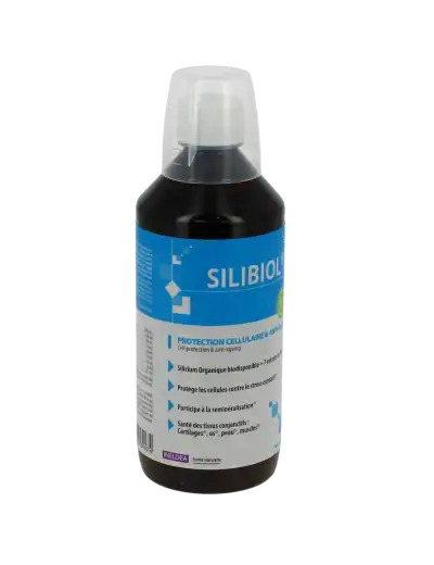 Silibiol Silicium Solution Buvable Protection Cellulaire Anti-âge Fl/500ml