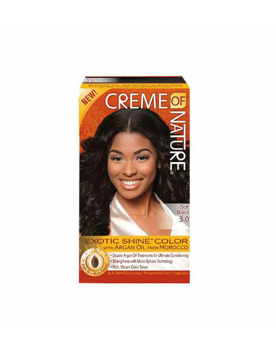 Creme of Nature GEL ARGAN SOFT BLACK 3.0