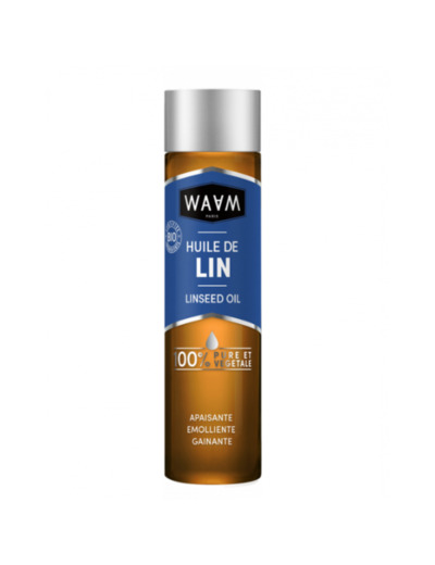 WAAM HUILE DE LIN 100ML