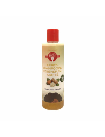 Après-Shampooing Régénérant Karité 250 ml - Crazy Pouss