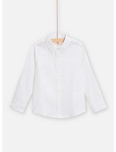 Chemise blanche pour garçon