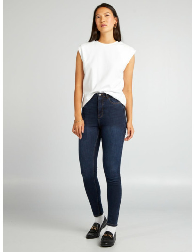 Jean skinny à taille haute - L30 - Brut