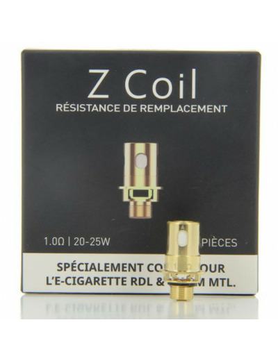 Pack de 5 résistances RDL 1.0ohm Z-Coil Innokin