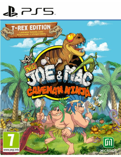 New Joe & Mac Caveman Ninja T-rex Edition - Occasion