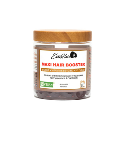 Maxi Hair Booster pour Cheveux Crépus, frisés et bouclés