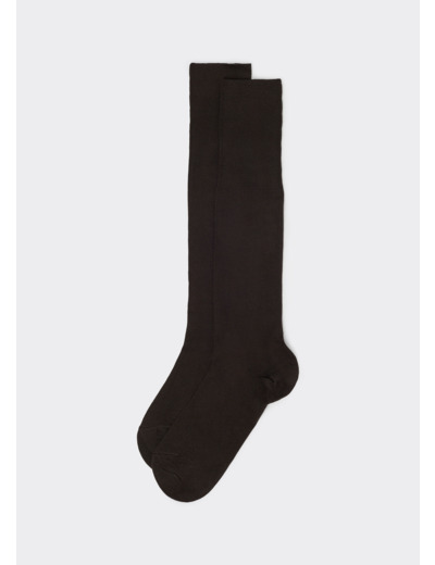 Chaussettes longues avec cachemire pour homme