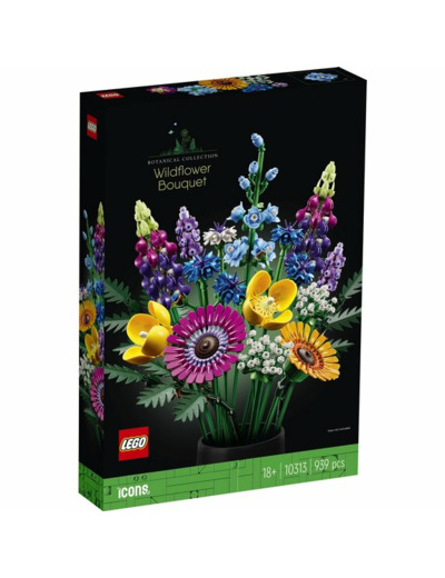 Bouquet de fleurs sauvages Lego Icons 10313