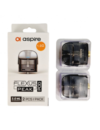 Pack de 2 Pods 3ml + résistance Flexus Peak Aspire