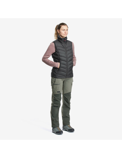 Doudoune sans manches en duvet de trek montagne - MT500 - Femme