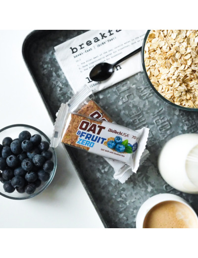 Oat&Fruit Zero barre aux flocons d’avoine - 70 g