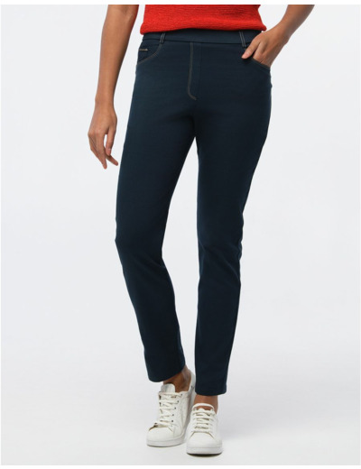 Jegging 7/ème bleu marine