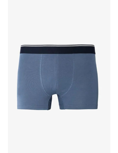 Boxer en coton - Bleu