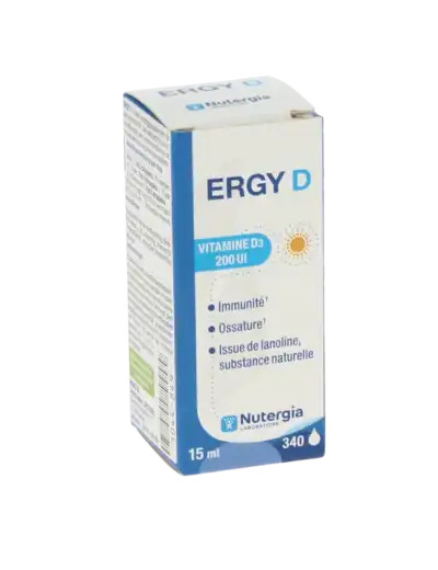 Ergy D Solution Buvable Fl/15ml