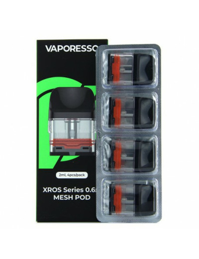 Pack de 4 pods 2ml Série Xros Vaporesso