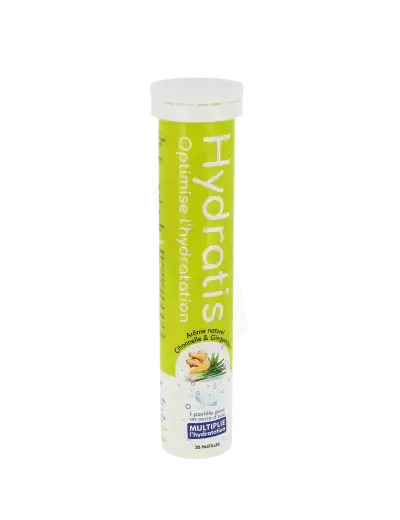 Hydratis Pastilles Effervescentes Citronnelle Gingembre T/20