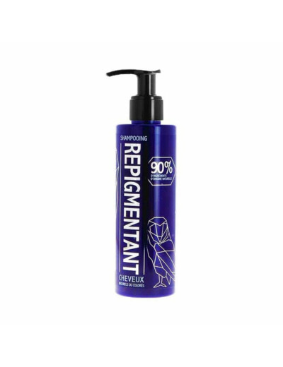 Shampooing repigmentant bleu