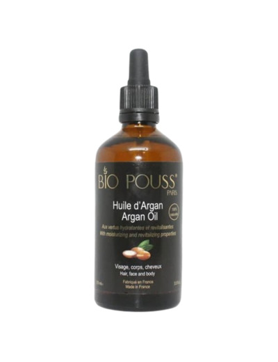 BIO POUSS Huile d’Argan 100% naturel 100ml