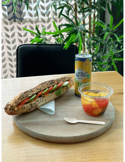 Menu Envie (sandwich + boisson + dessert)