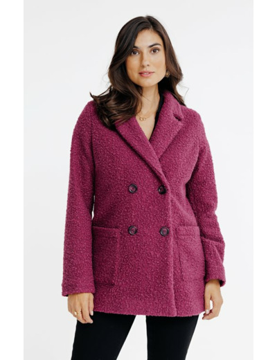 Manteau Court Col Tailleur