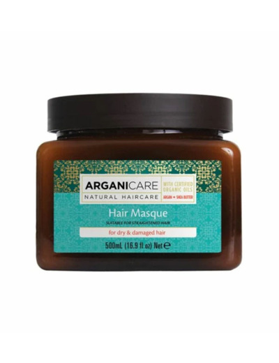 ARGANICARE MASQUE CHEVEUX SECS ABIMES 500ML